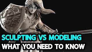 3D Modeling vs Sculpting, What Are The Differences