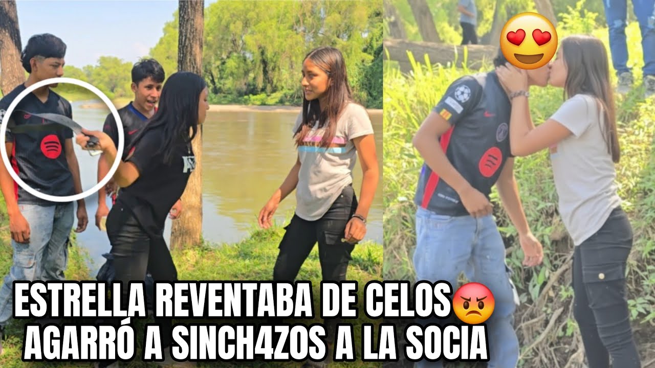 Estrella Encontró A Su Novio Comiendose A Besos Con Su Ex😱 Vean Lo Que Se Armo😡