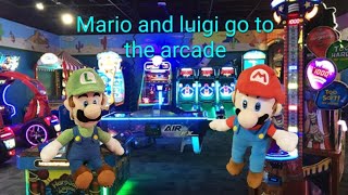 MW: Mario and Luigi go to the arcade!