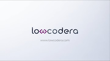 Getting Started with lowcodera