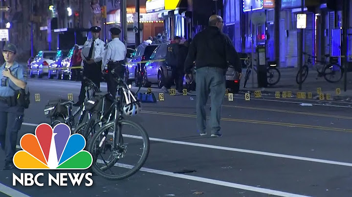 At Least 9 Injured In Philadelphia Mass Shooting