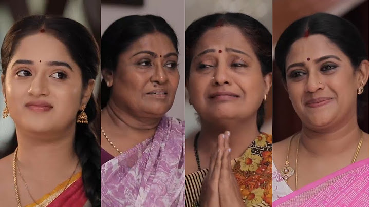 Kanmani Anbudan promo | Kaveri informs everyone she's leaving with Sarasu ||