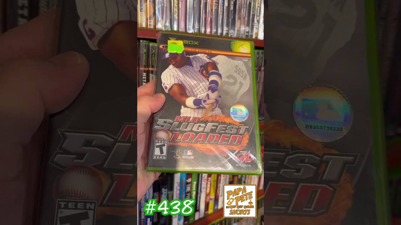 MLB Slugfest Loaded - Papa Pete's Xbox OG Shorts 