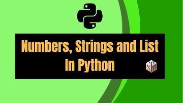 Python Data Types (Tutorial # 3, Part-1)