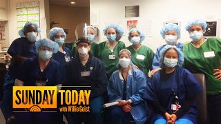 Medical Students Get A Fast Track To The Front Lines During The Coronavirus Pandemic Sunday TODAY