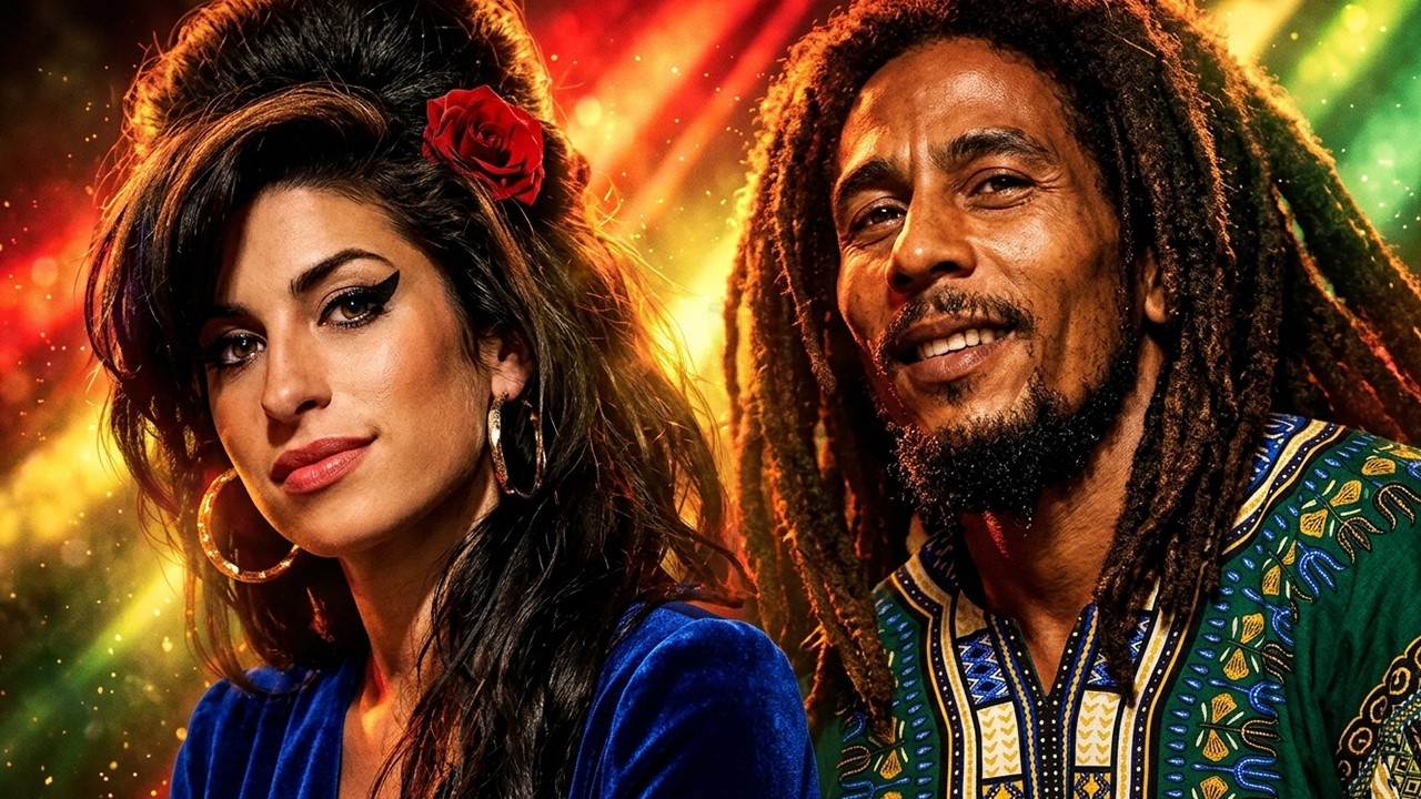 Bob Marley & Amy Winehouse - Moonlight Addiction 🌙🔊 | Chill Blues Pop Reggae 2026