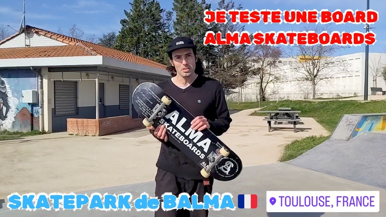 JE TESTE UNE BOARD ALMA SKATEBOARDS !