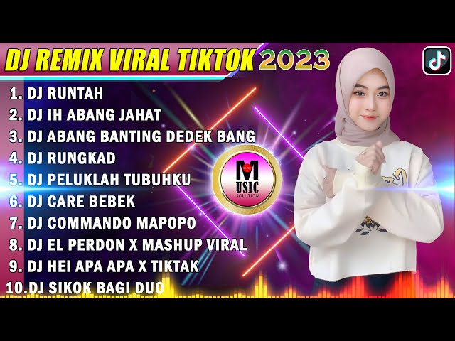 DJ TIKTOK TERBARU 2023 - DJ RUNTAH X IH ABANG JAHAT | REMIX VIRAL TIKTOK class=