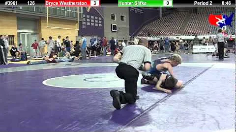 FSN 126: Bryce Weatherston (montana cobra) vs. Hunter Slifka (Cresco Big Blue Wrestling)