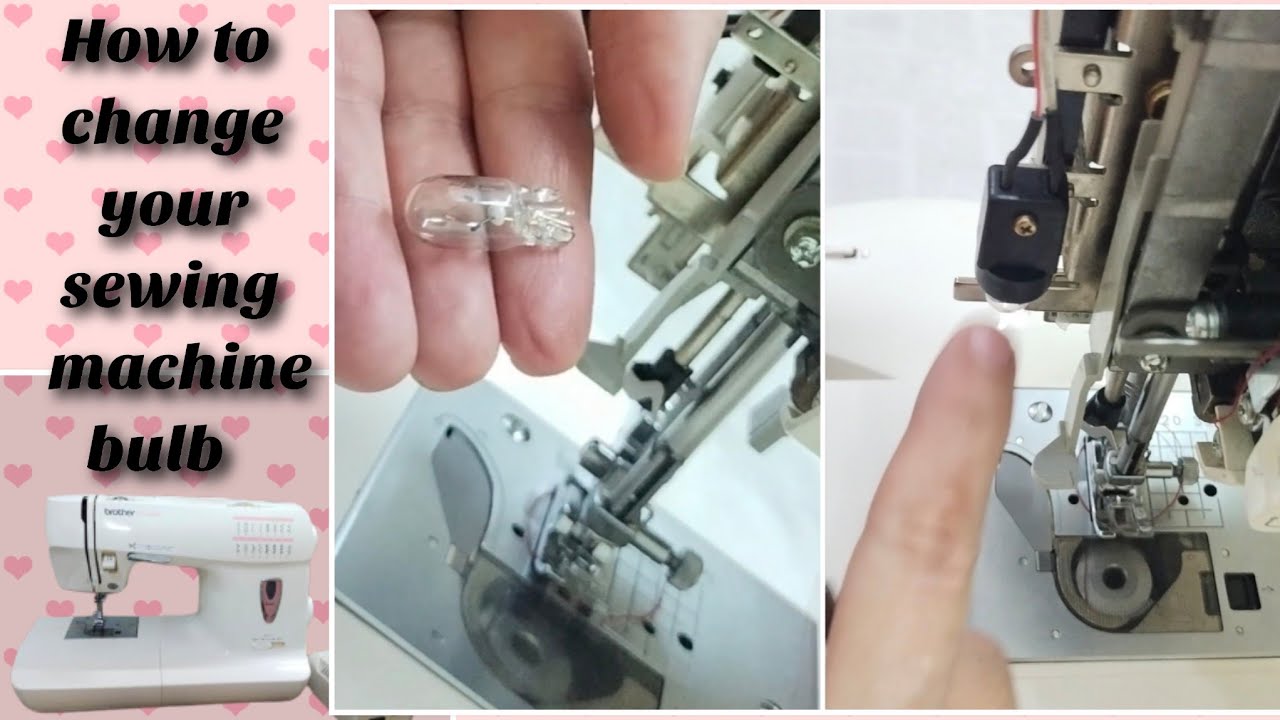 How to set electric bulb on sewing machine//brother ps2000//How to