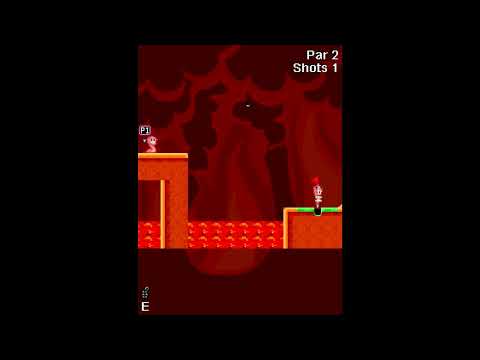 #3 Worms Golf - JAVA game / Прохождение JAVA игры WORMS GOLF