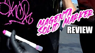 Celebrity Magenta Streaker Review (ArtPrimo Solid Marker) + Split Streaker Tutorial Wealth