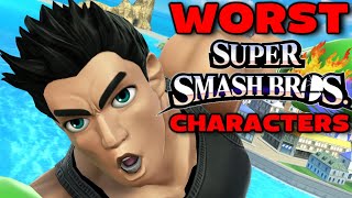 Top Five Worst Characters in Smash Bros History