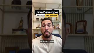 Veja os requisitos dessa vaga pra Java developer pagando 45k #dev #programação #developer #java