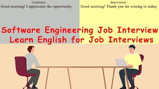 Software Engineering Job Interview | Learn English for Job Interviews screenshot 4