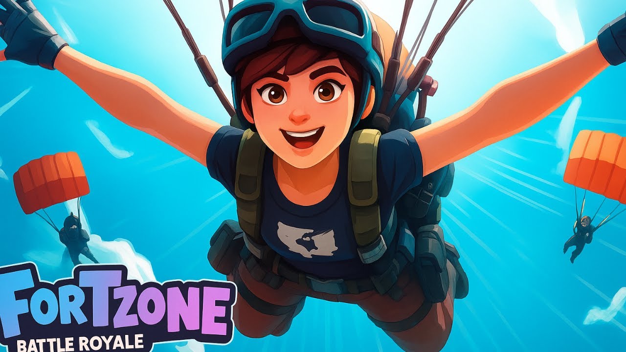 Playing FORTZONE – The Ultimate Battle Royale Adventure! 🔥