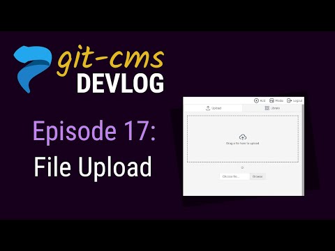 Plenti CMS Devlog (ep 17): File Upload