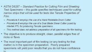 Polymer Film Testing: Techniques and Analysis  - SpecialChem Learning on Demand