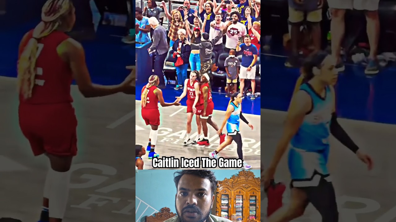 Caitlin Clark High IQ Play! 