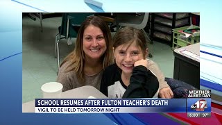 Candlelight vigil to be held in honor of murdered Fulton teacher, daughter