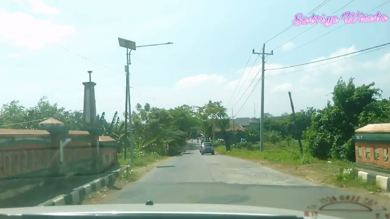 kondisi jalan dari terminal jepara sampai pantai bandengan jepara