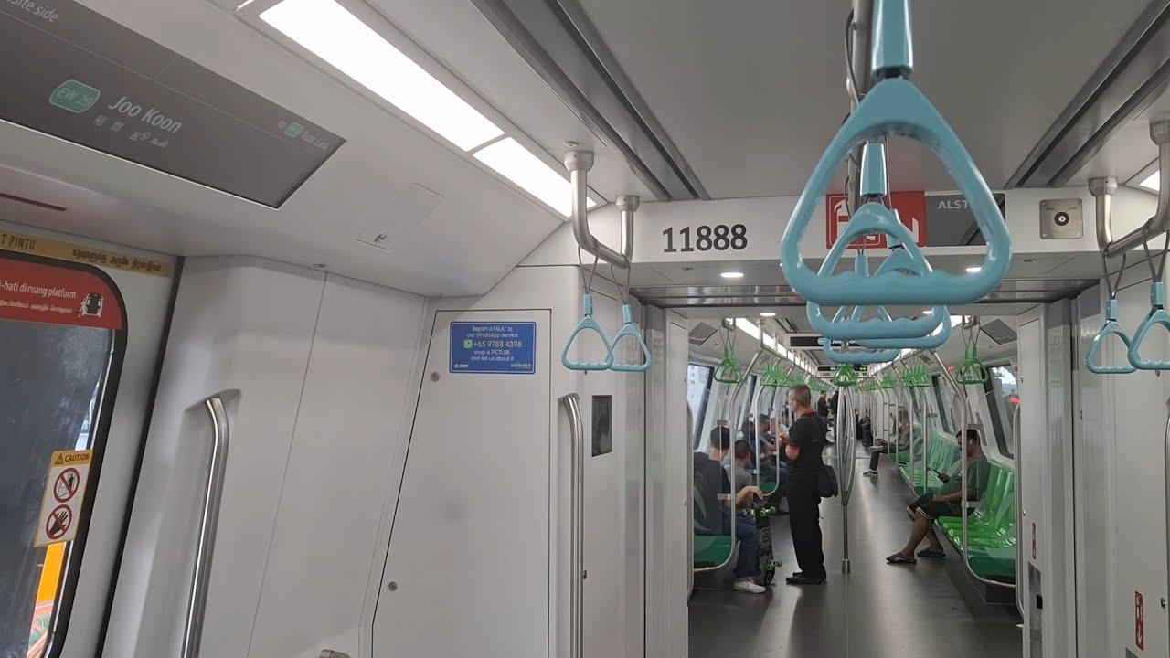 [SMRT] (R151 2nd Reppie ride along the TWE!!!) R151 PV 887/888 EWL from ...