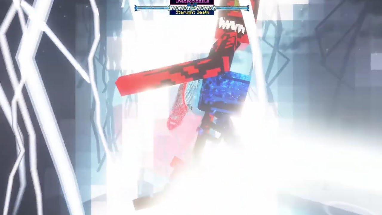 Starlight Death vs Chaos Last Shadow Titan!|-Minecraft