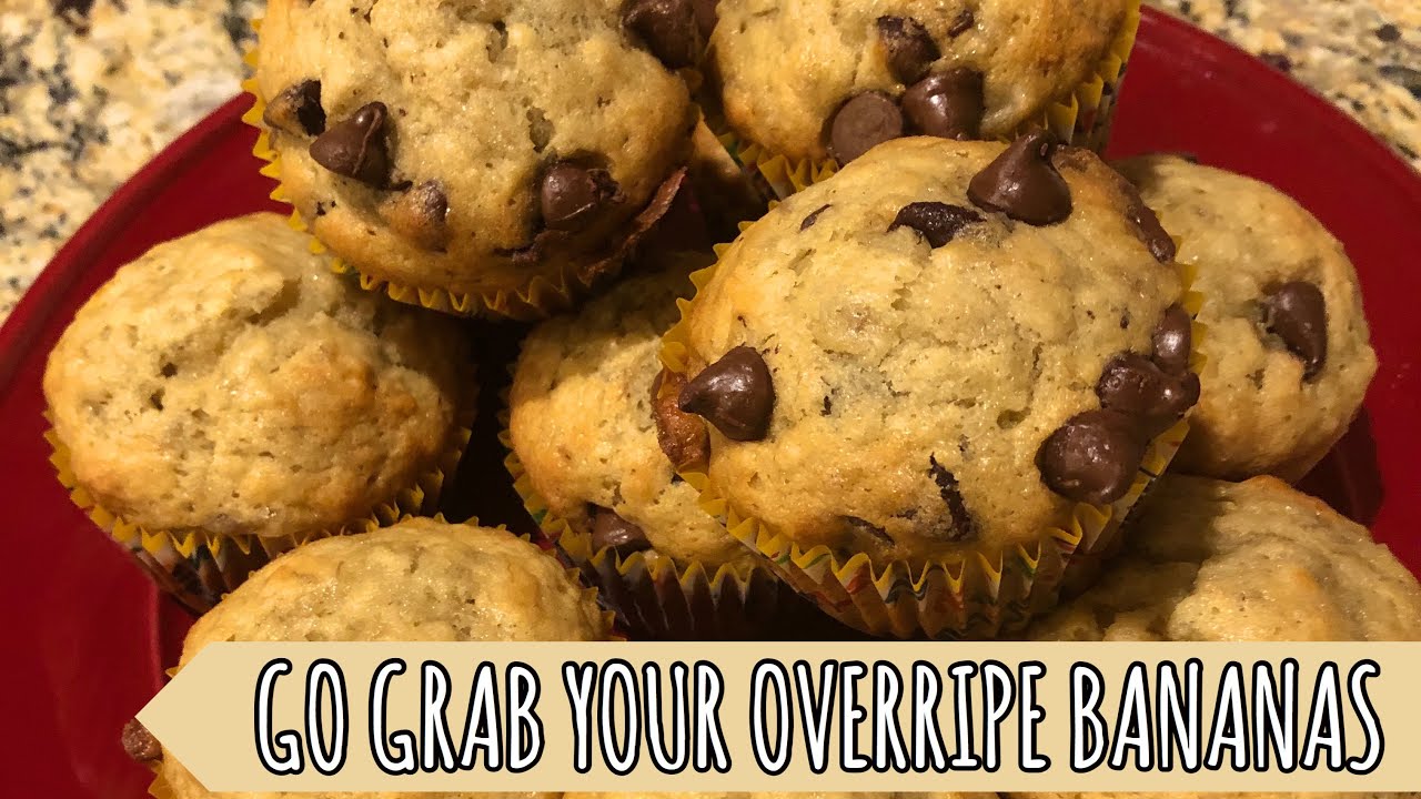 Your New Goto Banana Bread Muffin Recipe YouTube
