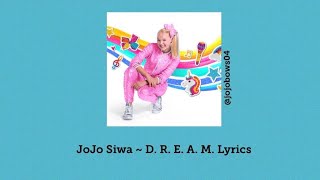 Hey! here’s the lyrics to jojo’s new song that came out just over
an hour ago! all copyright goes her ❤️ **i do not own song**
