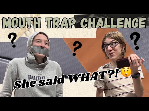 I'm SO GLAD we did this challenge!! 🤣😂🤣 | Mouth Trap Challenge