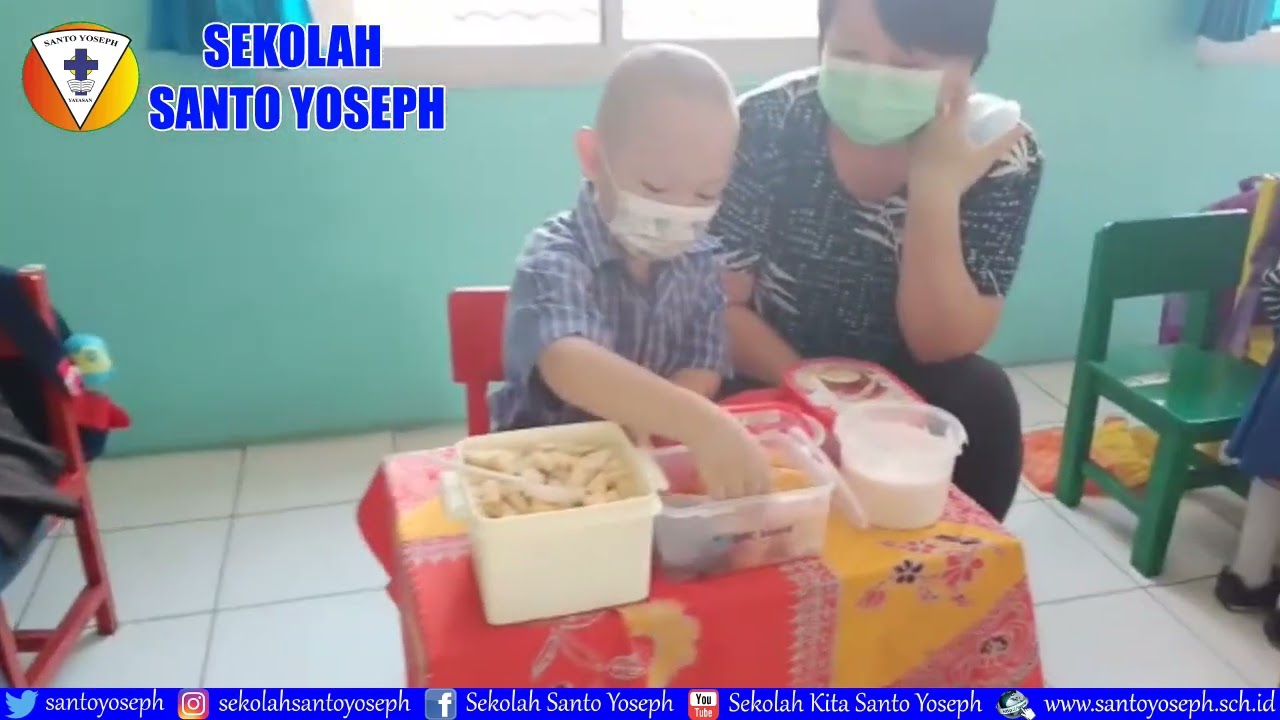 Kegiatan Bersama Orangtua dan Siswa di Sekolah (KB-TK SANTO YOSEPH Taman Harapan Baru Bekasi)