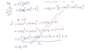 show that cube of any positive integer is of the form 6q+r