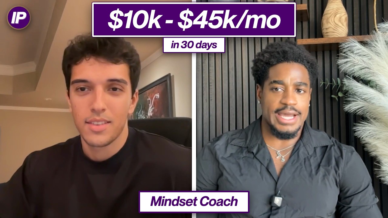 How James went from $10k to $45k/mo as a Mindset Coach