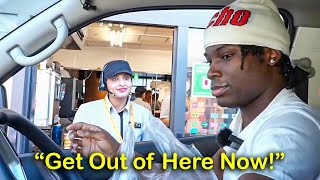 I Got Pressed While Ordering in a Drive Thru..