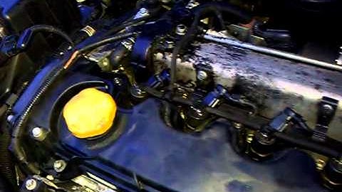 Injector seat washer replaced....