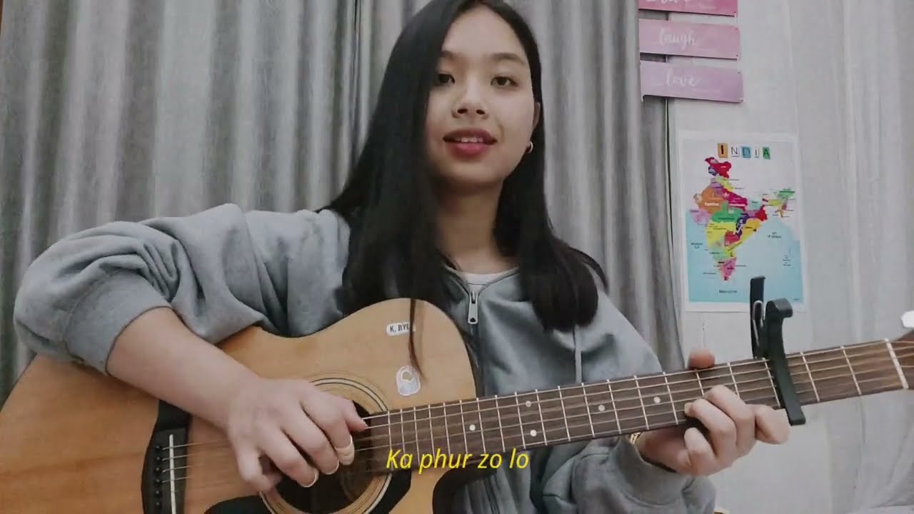 Ka Phur Zo Lo   Rachel fingerstyle guitar cover mizo  fingerstyle  short