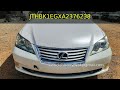 LEXUS ES 2010 - JTHBK1EGXA2376238