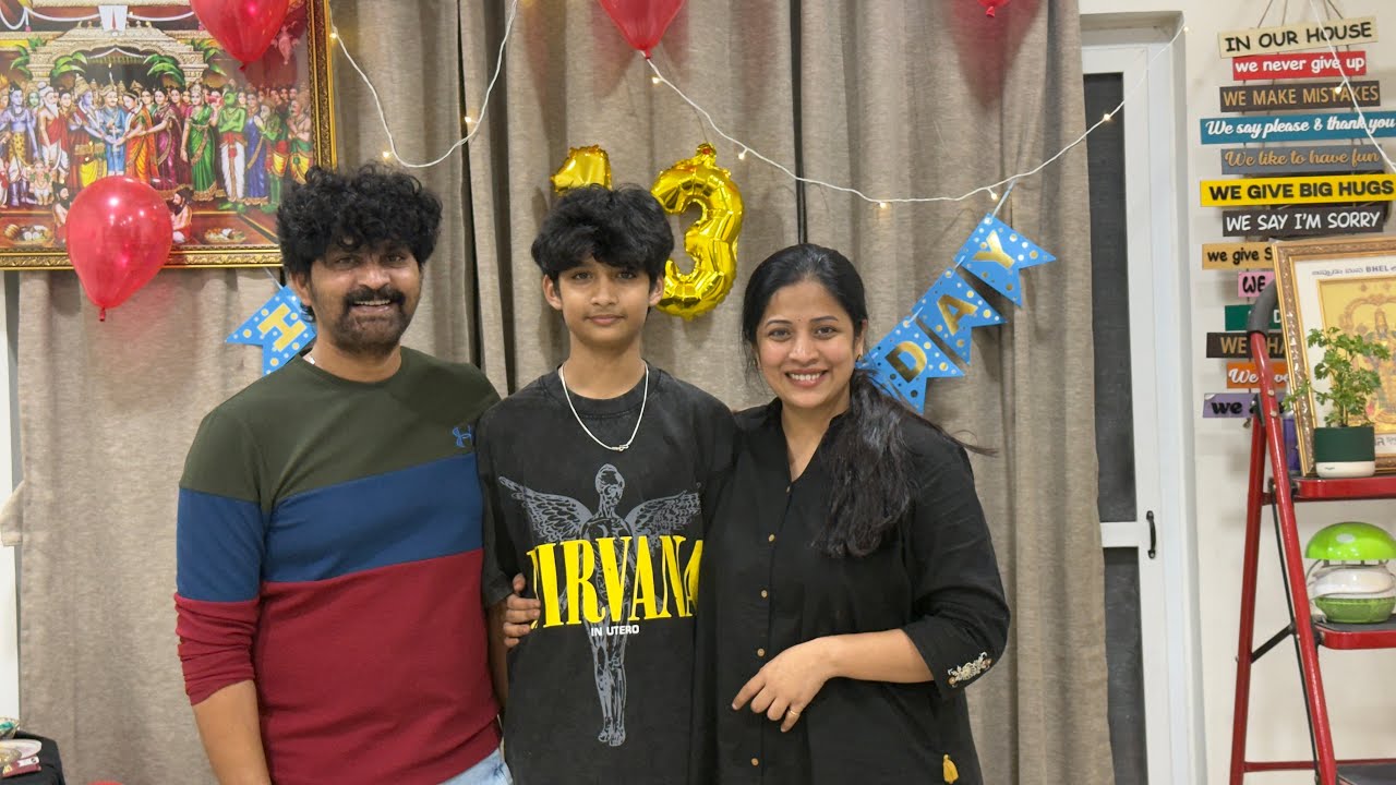 Prabhanjan Birthday Vlog |Sushma Kiron