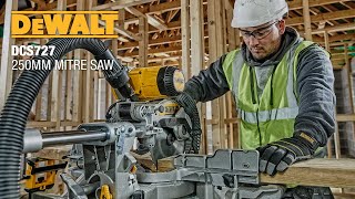 DEWALT® UK | 250MM MITRE SAW - DWS727 [EN]