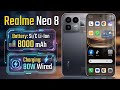 Realme Neo 8 Review | 8000 mAh battery &amp; 80W fast charging | official video trailer | #RealmeNeo8