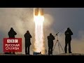 Запуск ракеты "Союз" - 360˚ видео