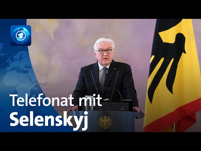aktuell - Steinmeier spricht mit Selenskij