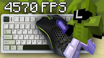 Clean Thocky Keyboard + Mouse Sounds ASMR | Lofi Hypixel Bedwars