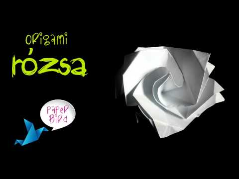 Videó: Hogyan Készítsünk Origami Rózsát