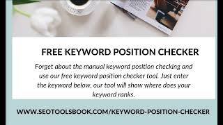 Free Keyword Position Checker