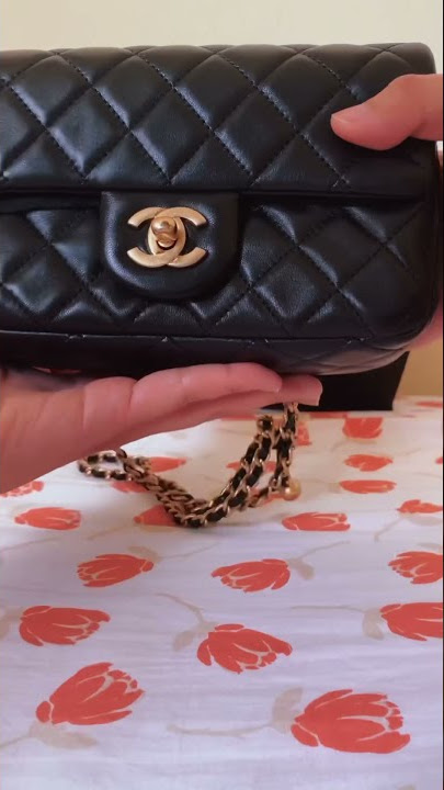 how i shorten my chanel bag strap! #styletips #chanelbag 