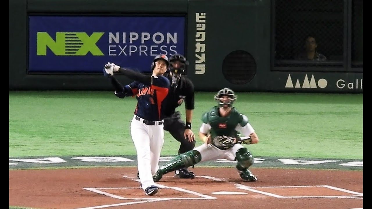 大谷翔平WBC初ホームラン(2023/3/12 vsオーストラリア戦@東京ドーム 
