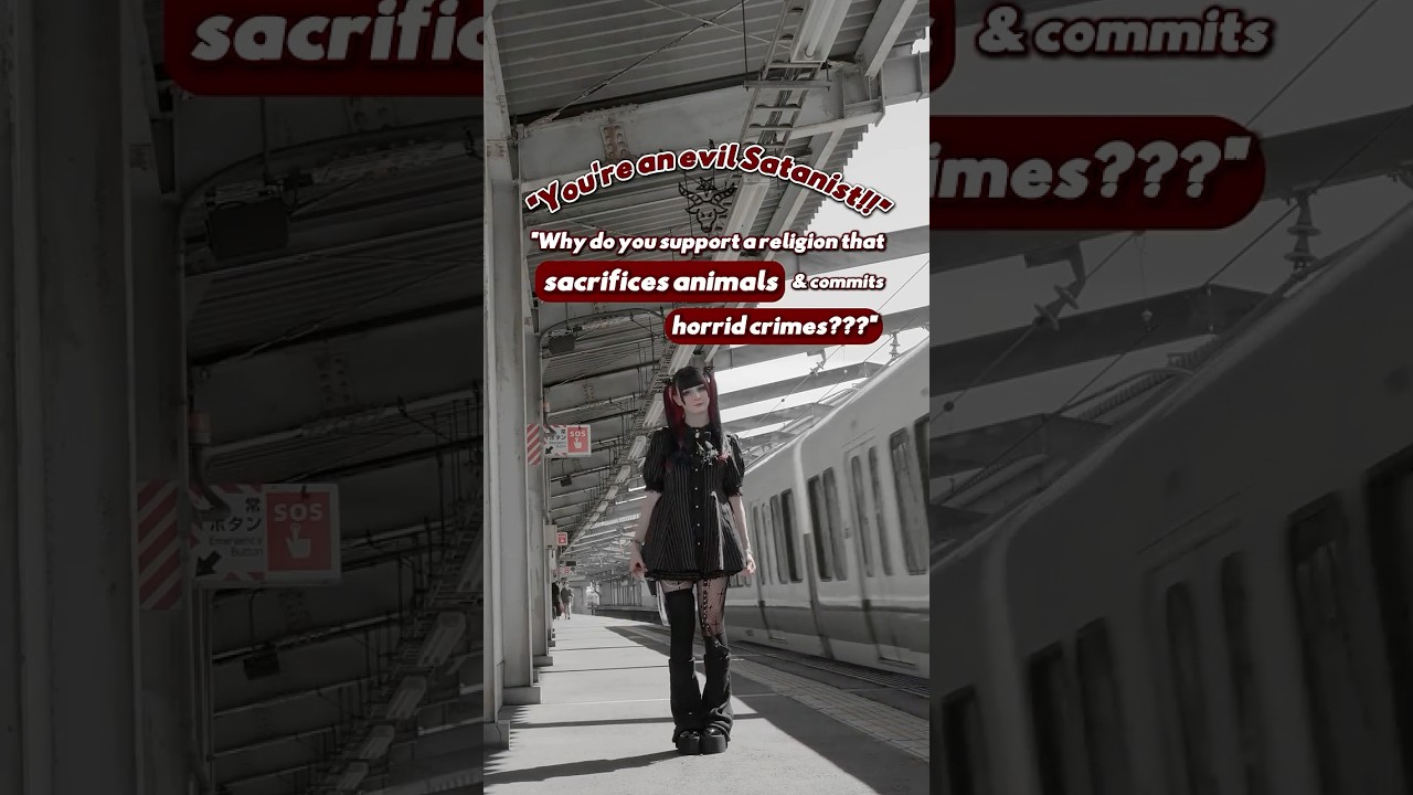 "You're an evil Satanist!!!" Literally Satanism: