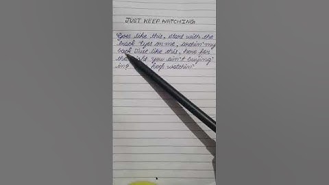 Thumbnail of Just Keep Watching – Tate McRae | Powerful Lyrics Short 🎵