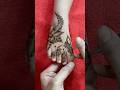 Simple Arabic Henna Design #mehndi #henna #dubai #style #fashion #song #mehandi #farheenscreation